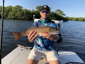 Redfish like this can be found in Bull bay