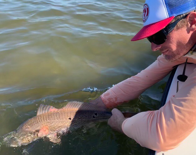 Fishing for Winter Redfish in Shallow Water – Tidal Rivers