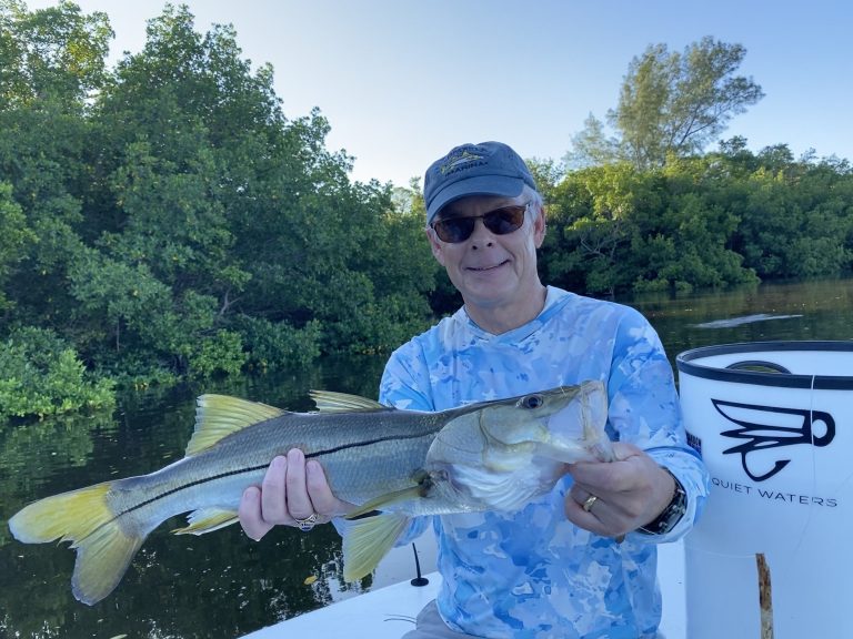 Snook caught by angler