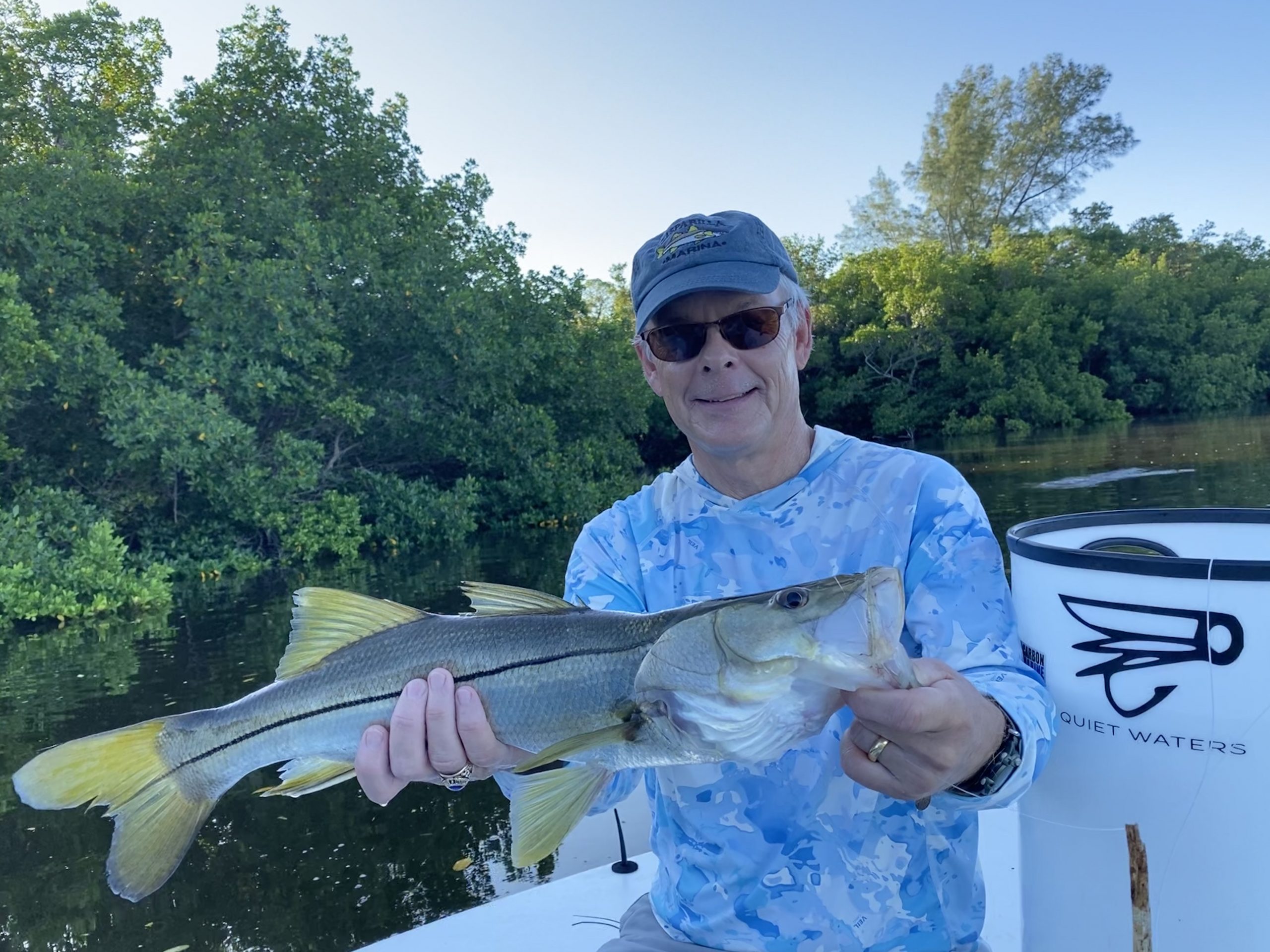 Snook caught by angler