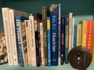 A picture of fly fishing books